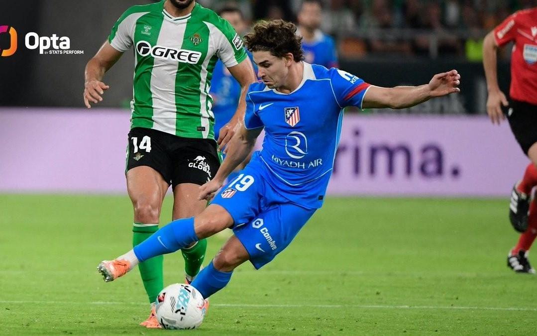 小蜘蛛上賽季至今西甲直接參與29球，同期所有球員第4