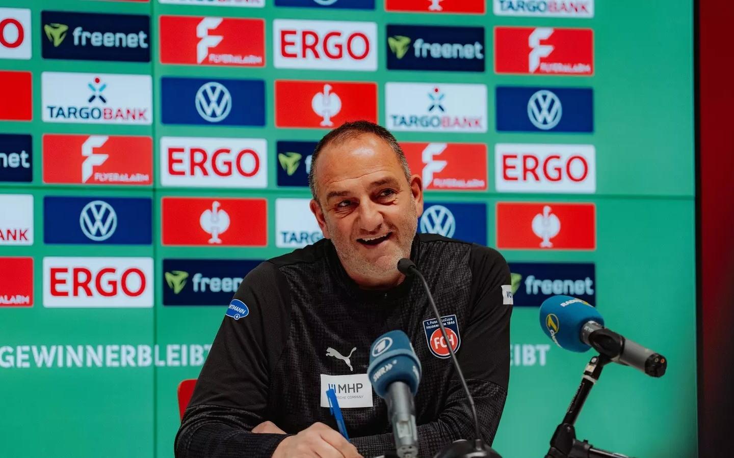 海登海姆主帥：球隊會吸取聯(lián)賽12漢堡經(jīng)驗，相信杯賽取勝