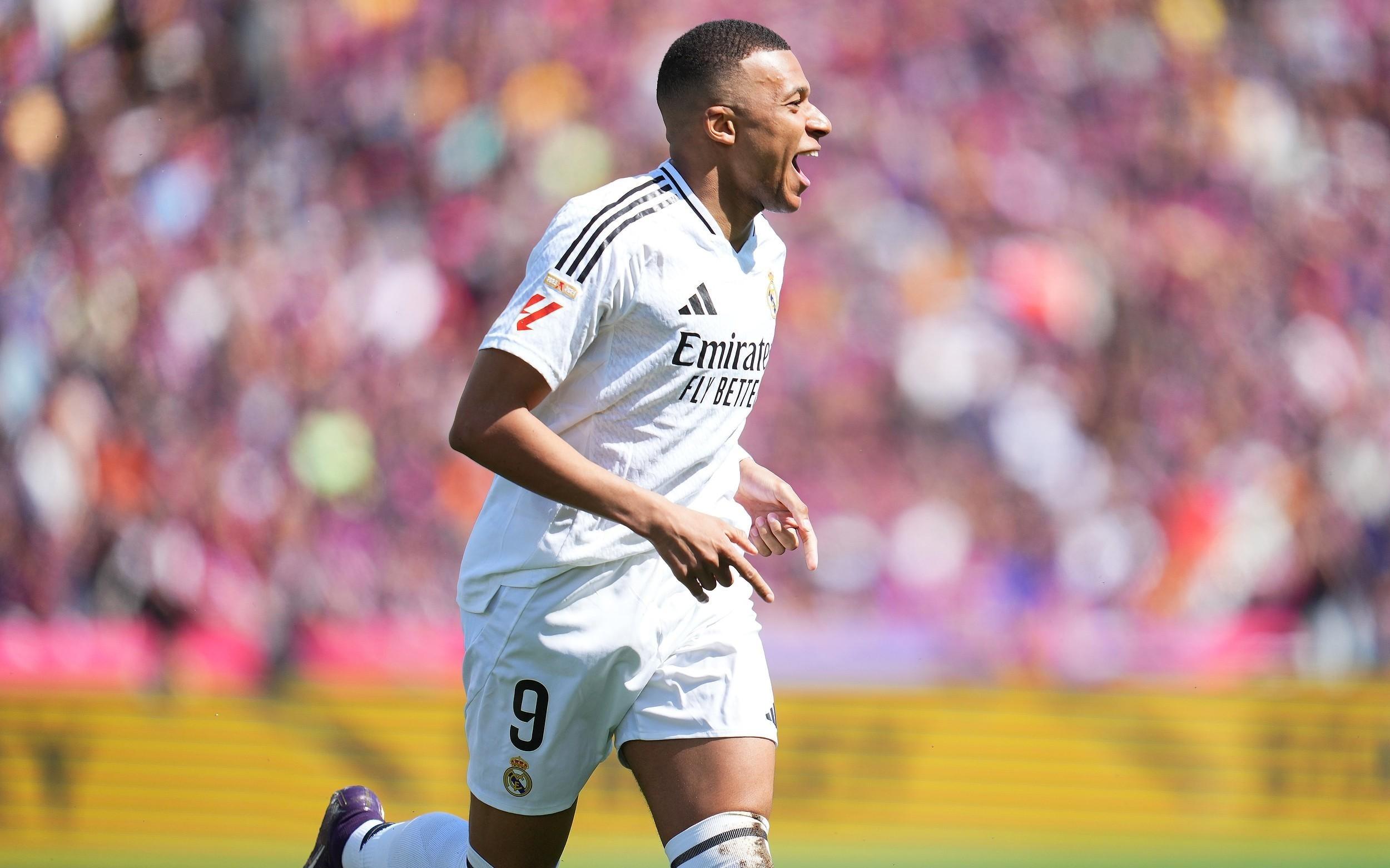 姆巴佩代表皇馬4次參加國(guó)家德比打進(jìn)5球，已連續(xù)3場(chǎng)取得進(jìn)球